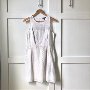 Banana Republic Cotton Eyelet Dress